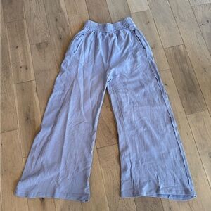 Wide Leg Gray Pants